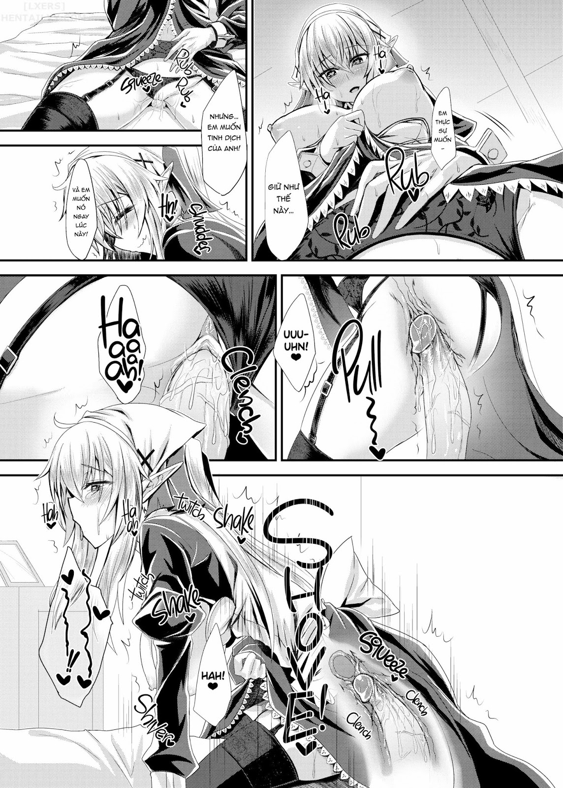 Đọc truyện hentai I Love You So, Young Master! - Chap 1 - I Want to Enjoy Wild Sex with My Elf Maid-