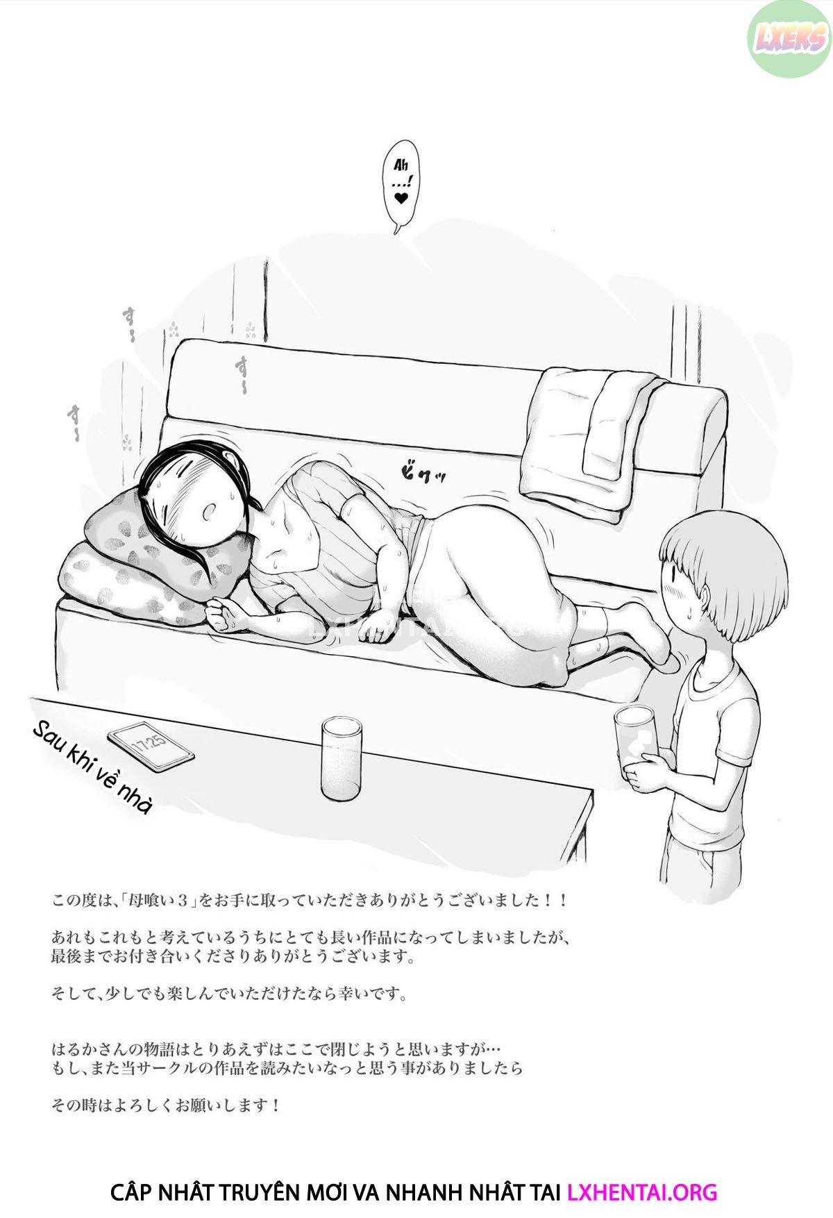 Đọc truyện hentai Hahagui Ottori Okaasan ga Toshishita Yarichin ni Nerawareru Toki - Chap 3C | END