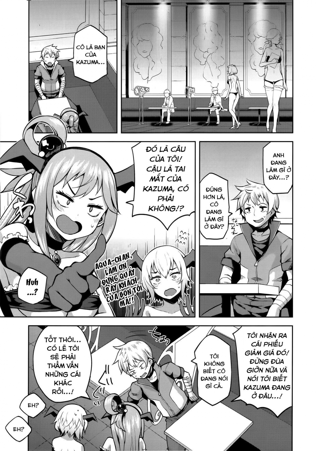 Đọc truyện hentai Nữ thần vô dụng - Chap 3: End ??