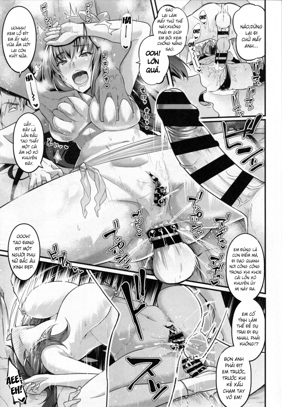 Đọc truyện hentai Chaldea Yariman Nanpa Bitch-bu - Oneshot