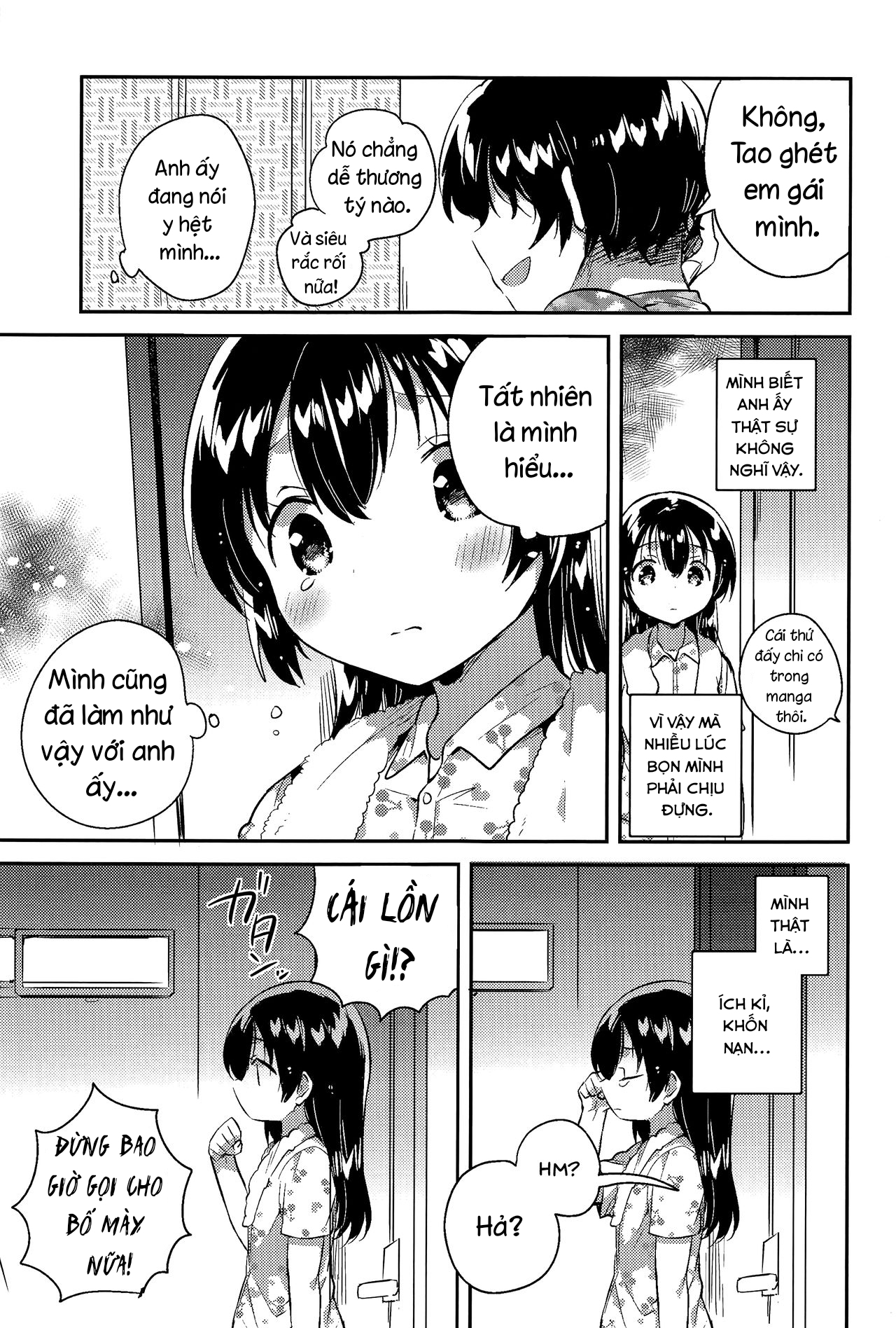 Đọc truyện hentai Làm tình với em gái của mình ư? Tởm quá đấy - Oneshot