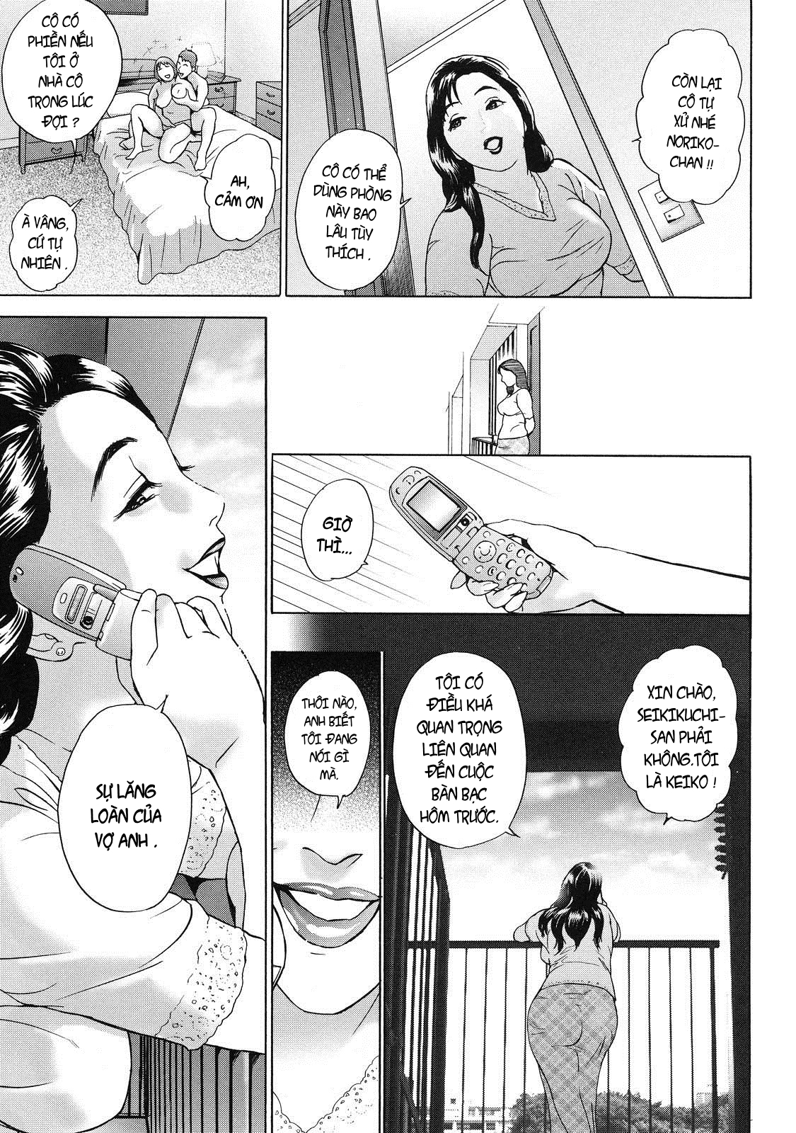 Đọc truyện hentai Chung cư của những bà vợ - Chap 1