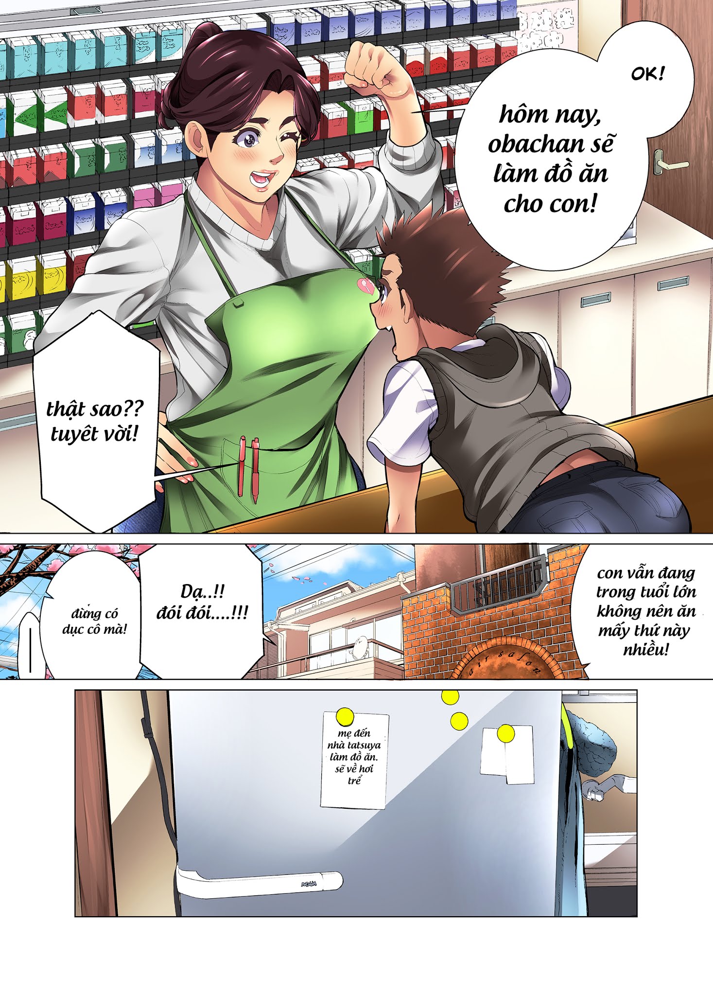 Đọc truyện hentai Kimottama Kaa-San Ga Onna No Kao O Miseru No Wa - Oneshot