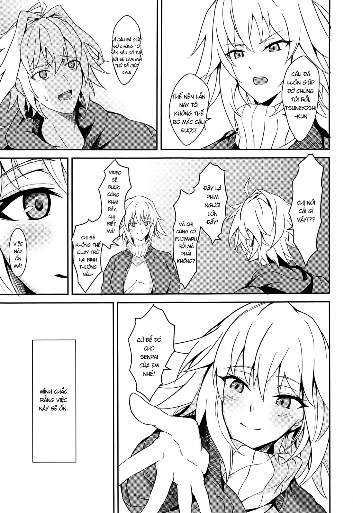 Đọc truyện hentai The rumored beautiful office lady is a thick Jeanne d'Arc (Fate/Grand Order) - Oneshot