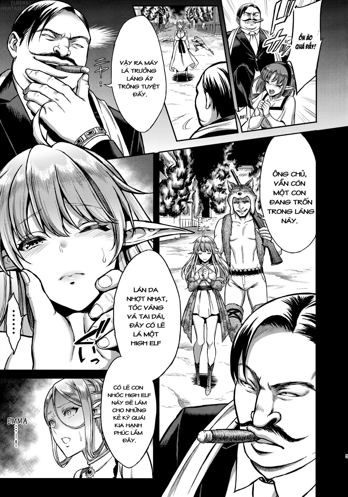 Đọc truyện hentai Tasogare No Shou Elf - Chap 1