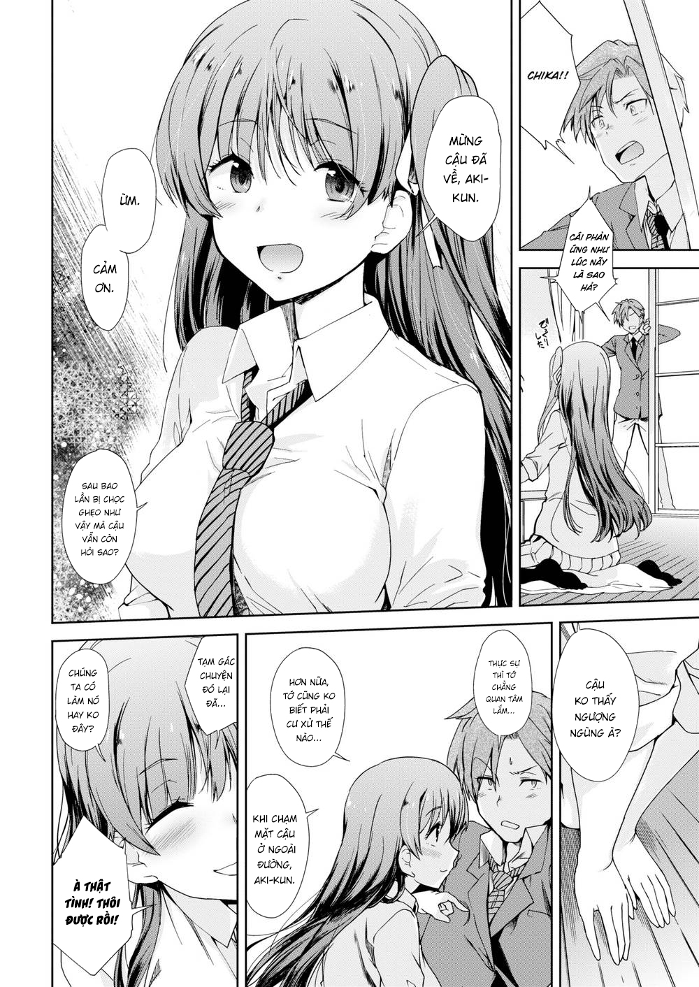 Đọc truyện hentai Mienai Tokoro De - Chap 5: Below the Surface