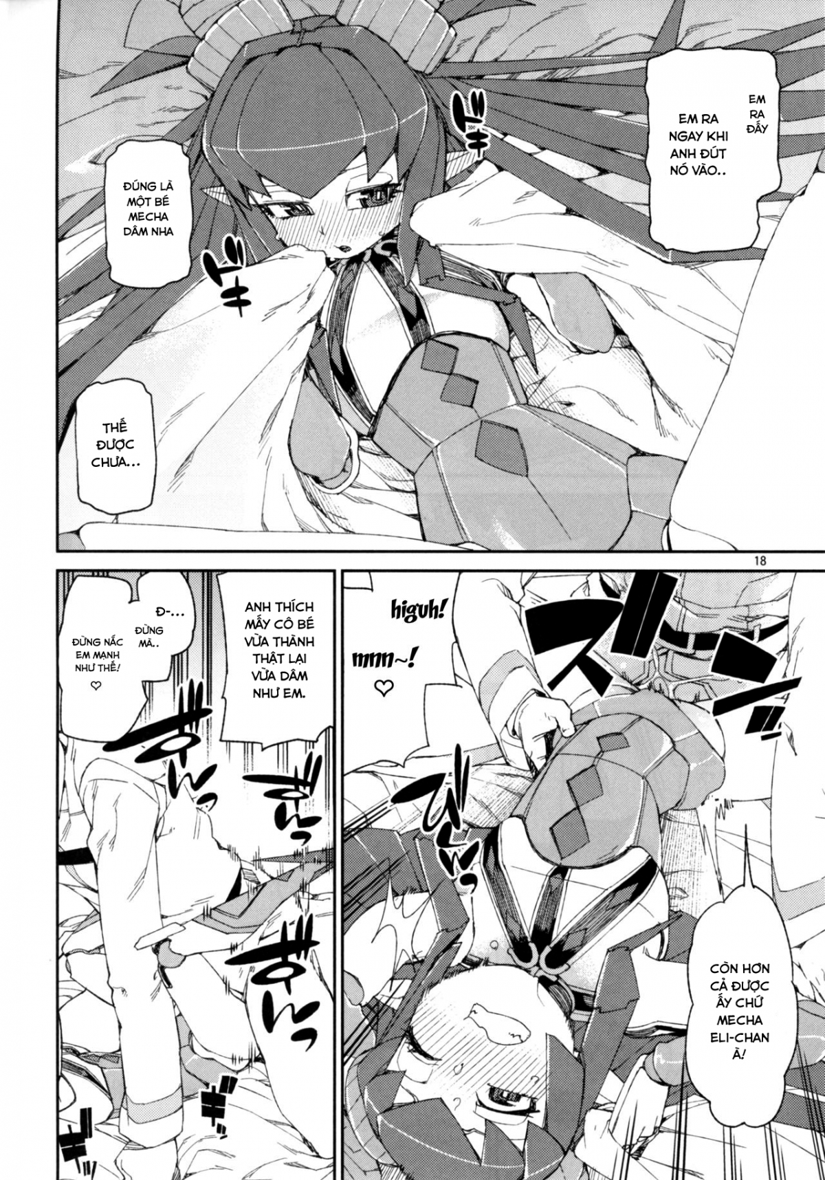 Đọc truyện hentai Koutetsu Majou no Setsunai Kyousei - Oneshot