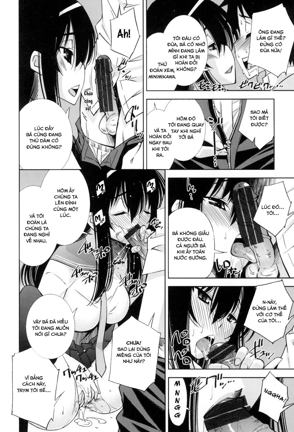 Đọc truyện hentai Tôi là cô ấy và cô ấy là tôi - Oneshot