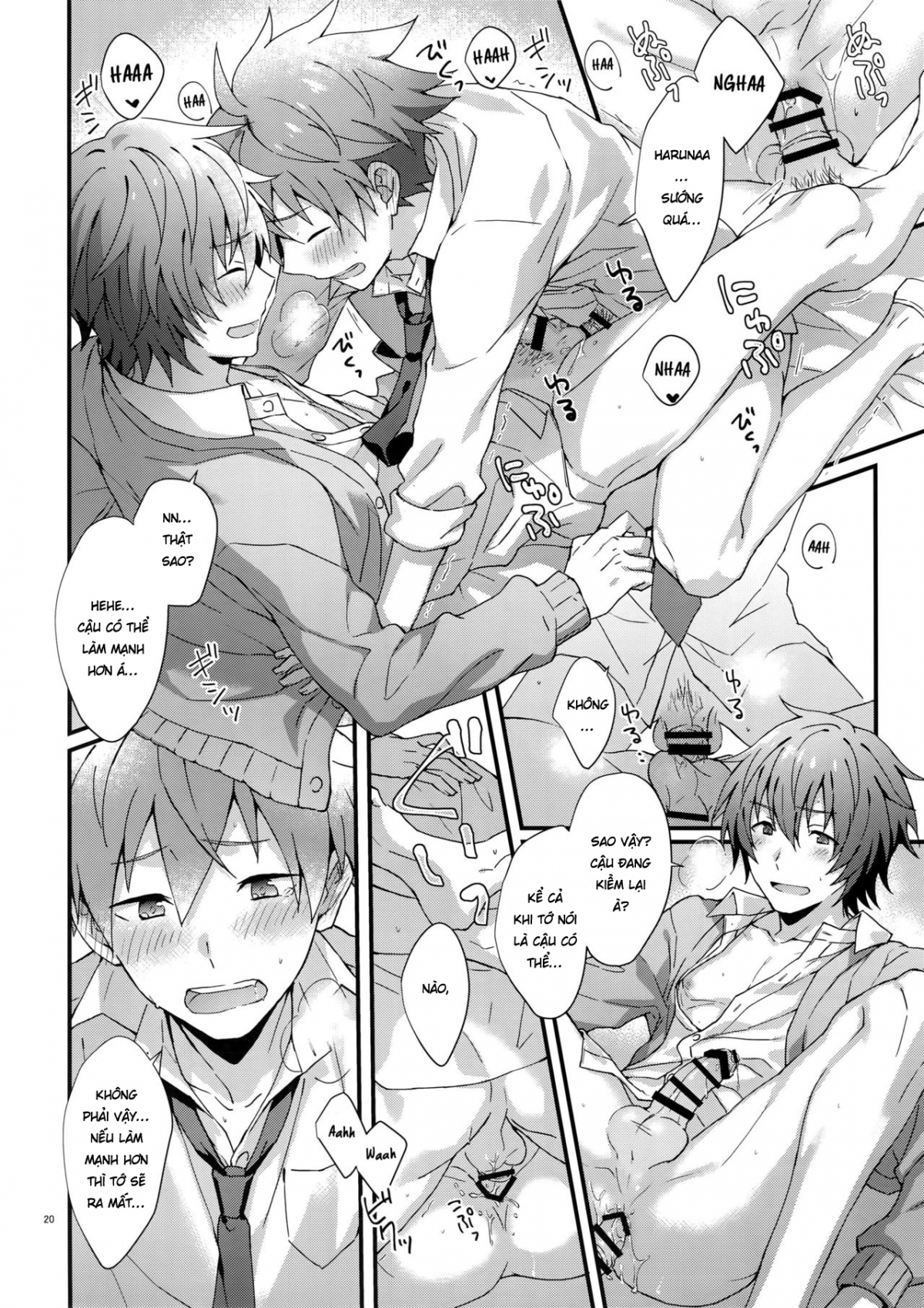 Đọc truyện hentai [Yaoi] Thoát kiếp trai tân! - Oneshot