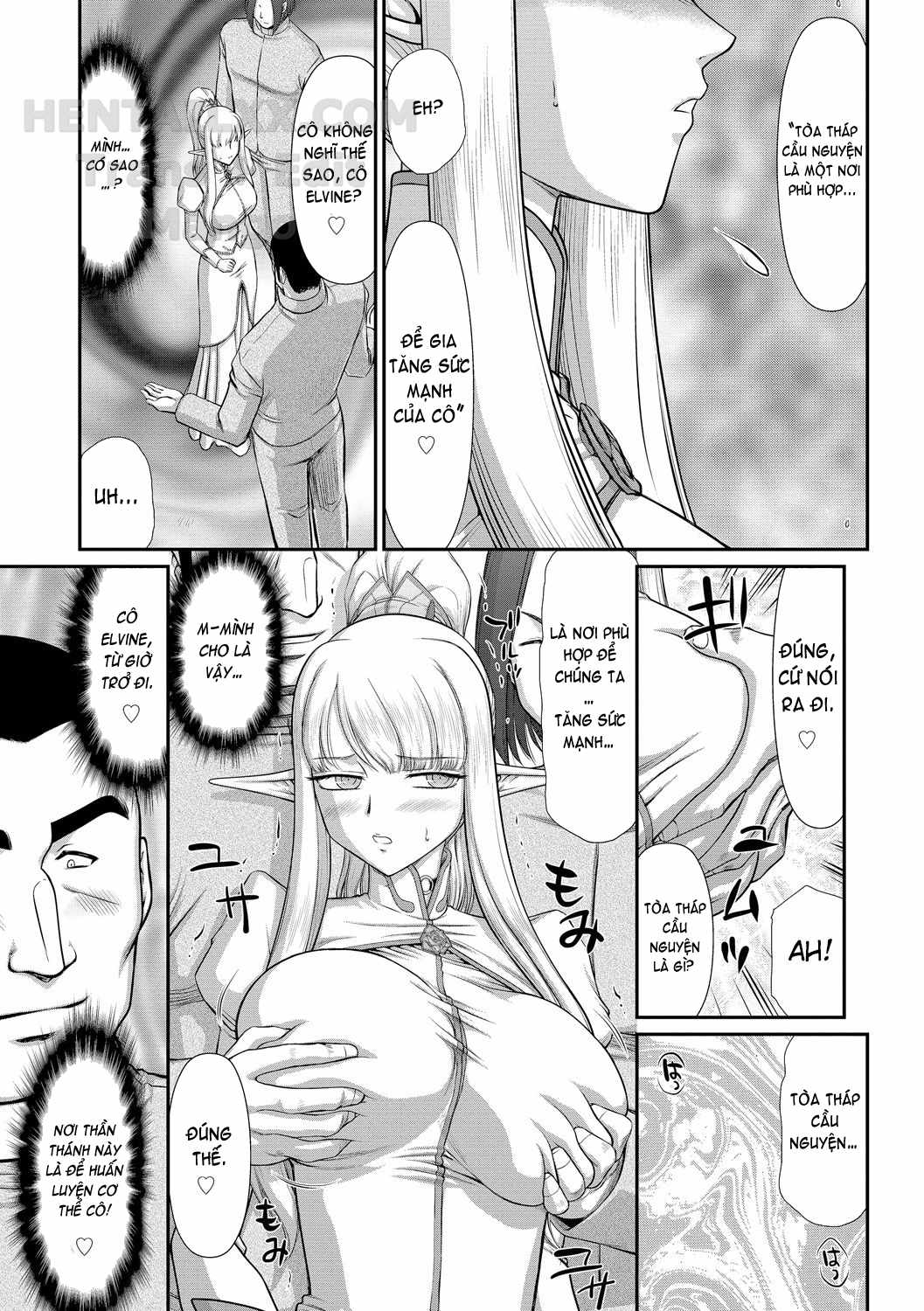 Đọc truyện hentai Inraku No Seijo Elvine - Chap 5