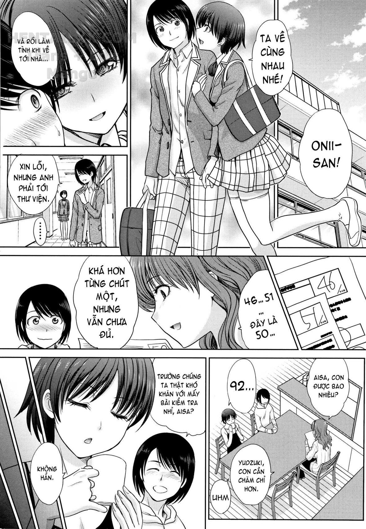 Đọc truyện hentai Mother and Younger Sister - Chap 2