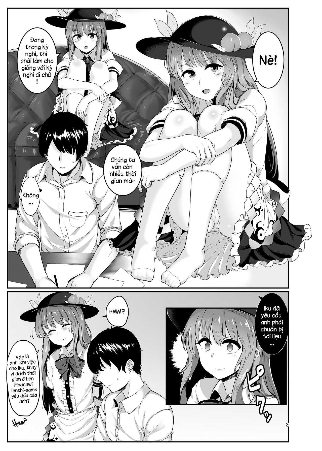 Đọc truyện hentai Souryou Musume no Ayashikata (Touhou Project) - Oneshot