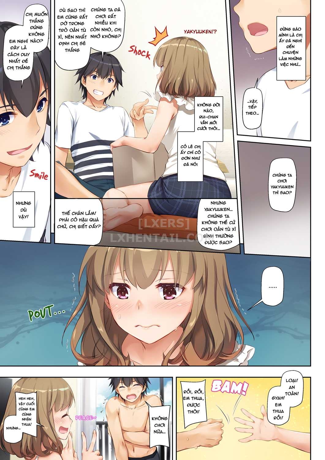 Đọc truyện hentai Hitozuma Osananajimi to Hitonatsu no Dekigoto - Chap 1