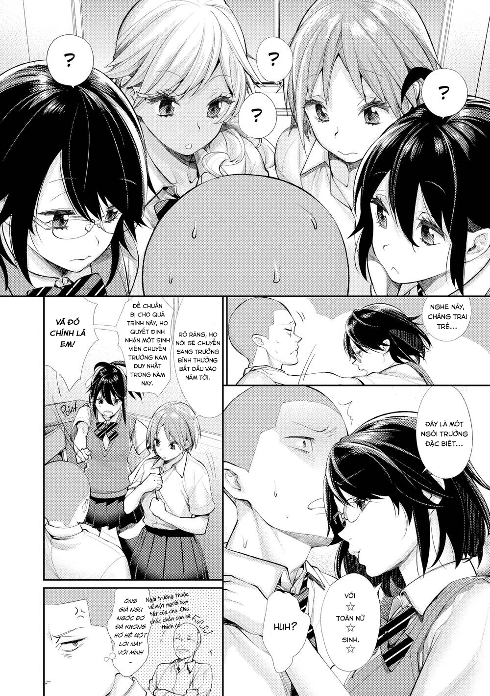 Đọc truyện hentai Lạc và CLB của những coi gái Otaku - Chap 1