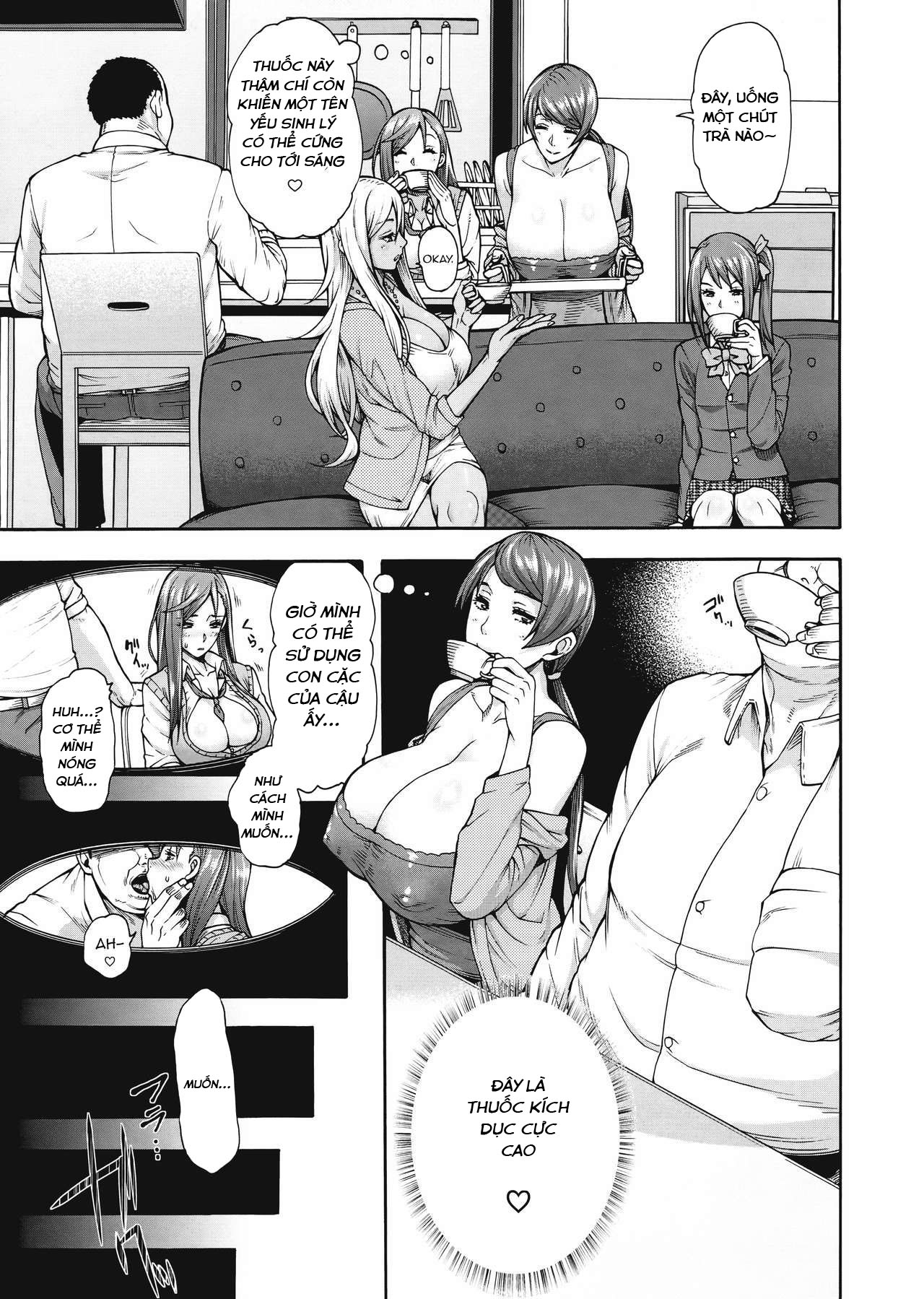 Đọc truyện hentai Bitch Tenshi Oyako 2 - Oneshot