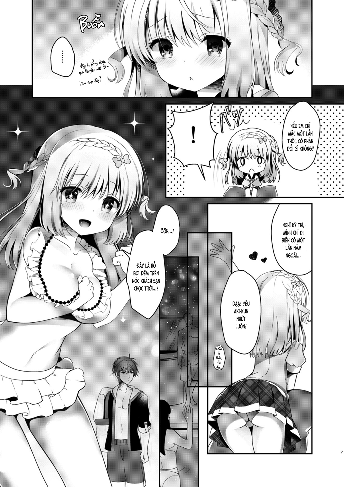Đọc truyện hentai Cùng bạn gái thanh mai trúc mã... (nguyên tác) - Ch.3. Đi hồ bơi