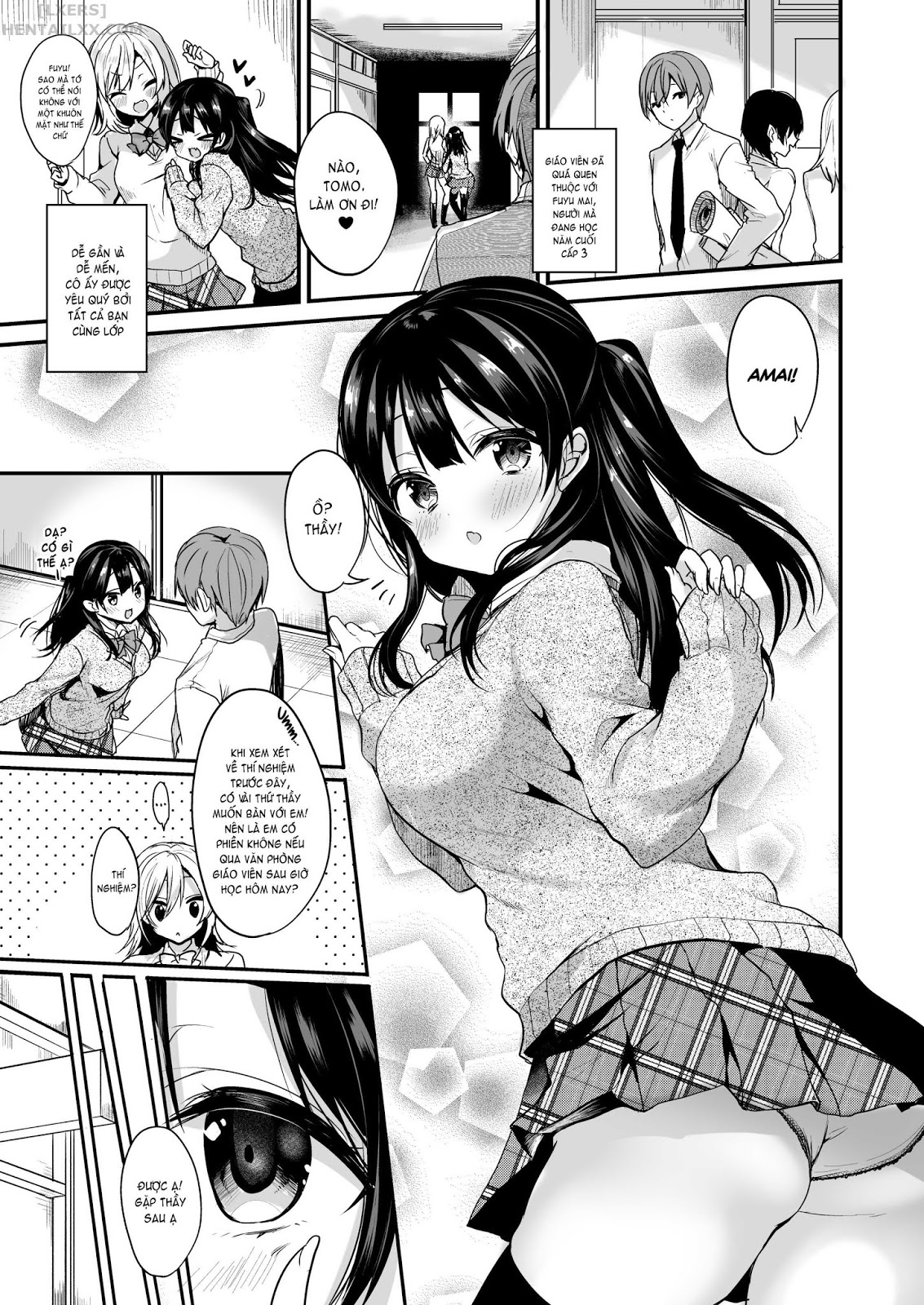 Đọc truyện hentai Làm tình với em, sensei - Oneshot
