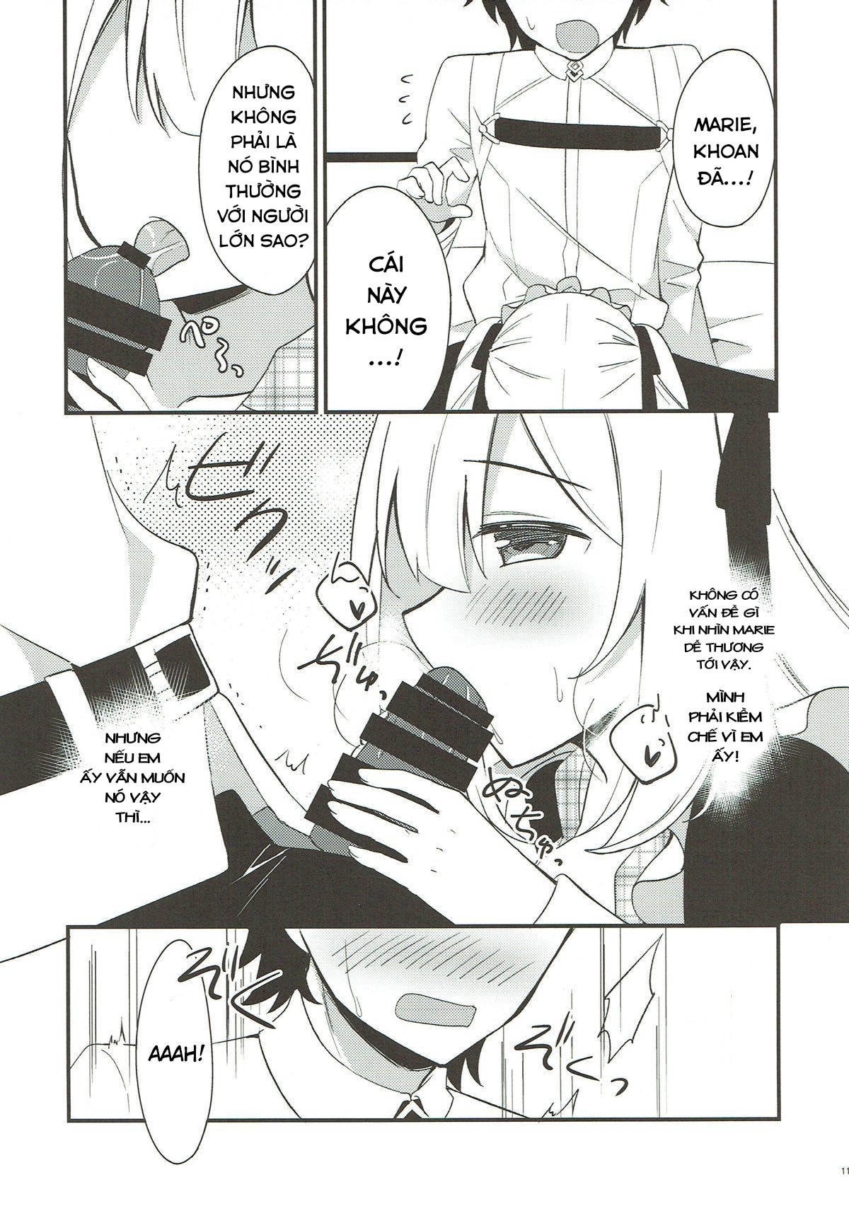 Đọc truyện hentai Hãy đàng hoàng với em, được không? - Oneshot