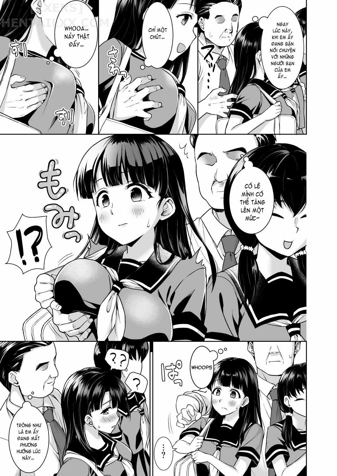 Đọc truyện hentai Iya Da To Ienai Jimikei Shoujo - Chap 4 - To Chikan Densha