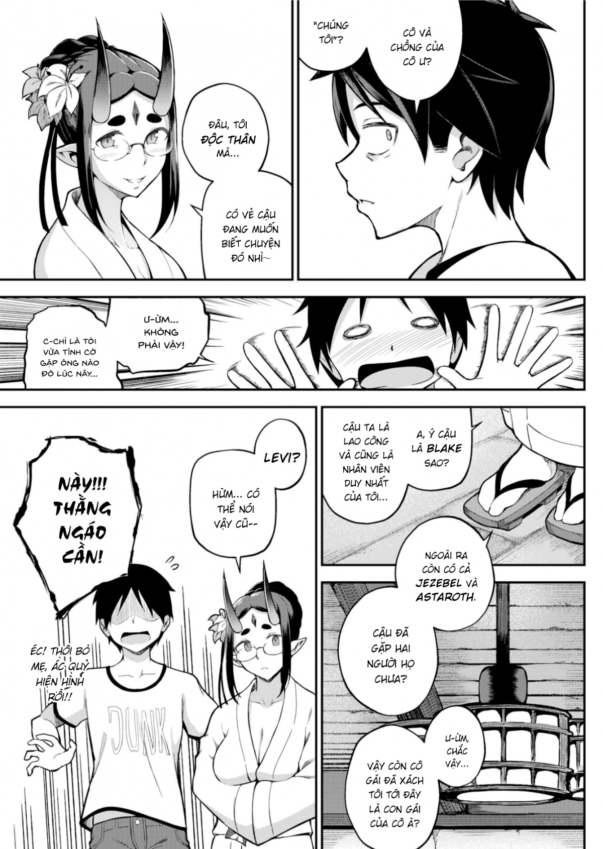 Đọc truyện hentai Lời tiên tri của HẮC NGUYỆT - Chap 3