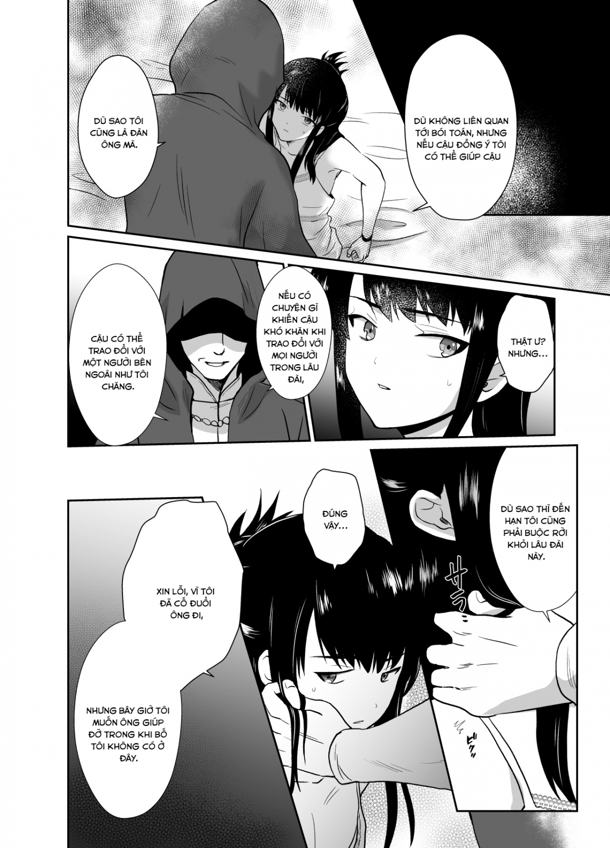 Đọc truyện hentai Kawaisou na Ouji-sama wa Warui Mahou de Oshiro no Mesu Benki ni Sarete Shimaimashita - Chap 1