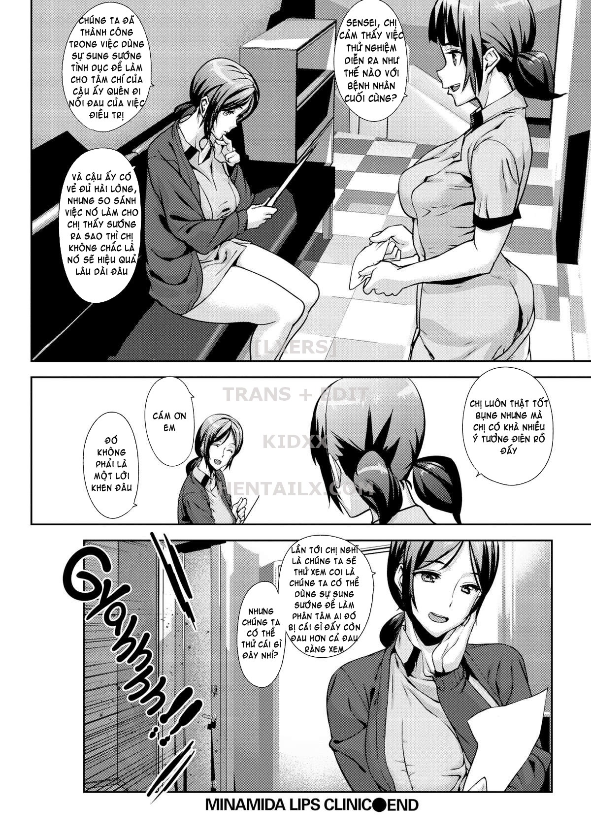 Đọc truyện hentai Honey Service (Trọn bộ) - Chap 4: Minamida Lips Clinic