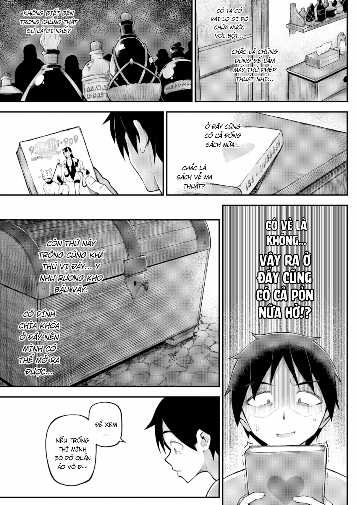 Đọc truyện hentai Lời tiên tri của HẮC NGUYỆT - Chap 3