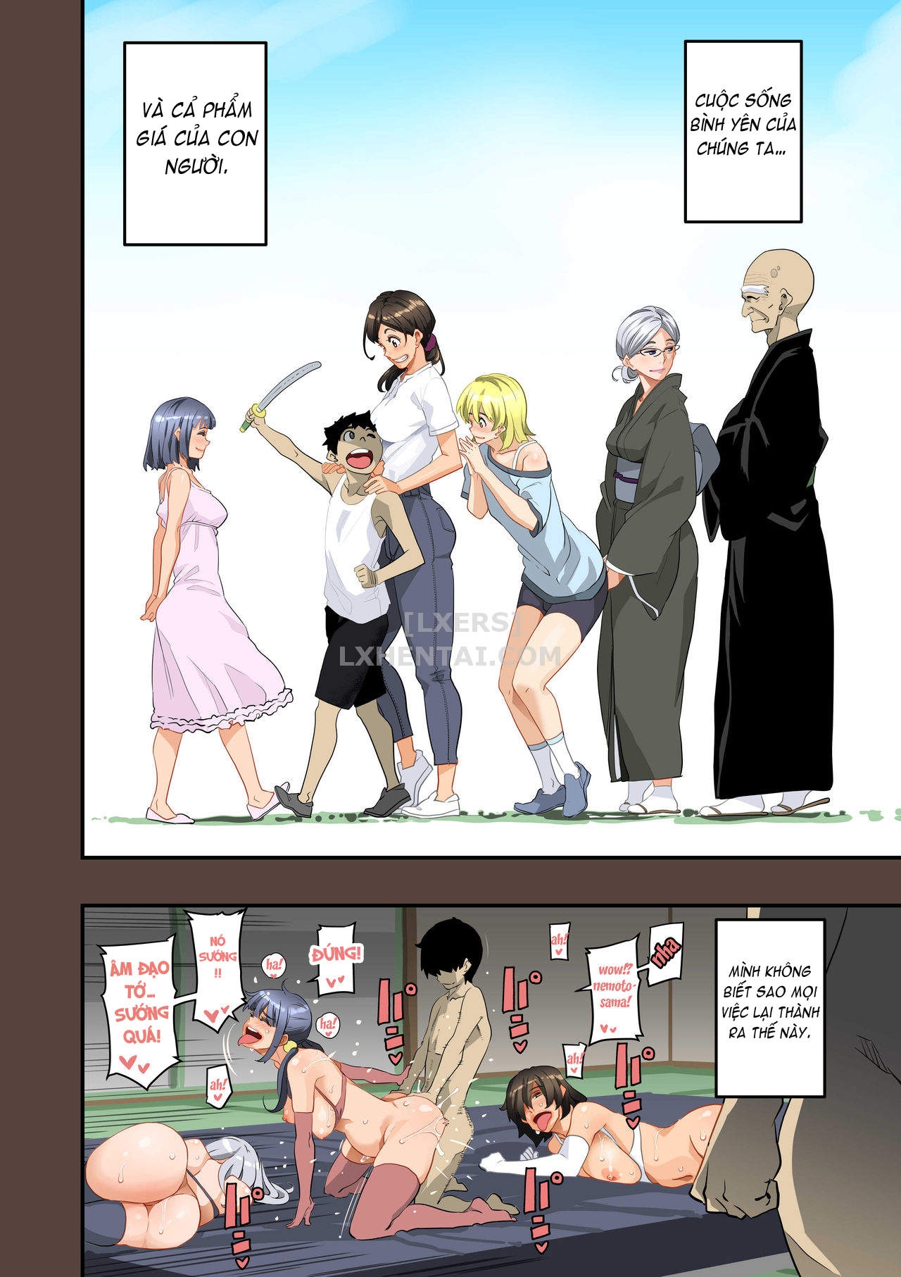 Đọc truyện hentai Gia Tộc Dâm Loàn - Chap 16 - END