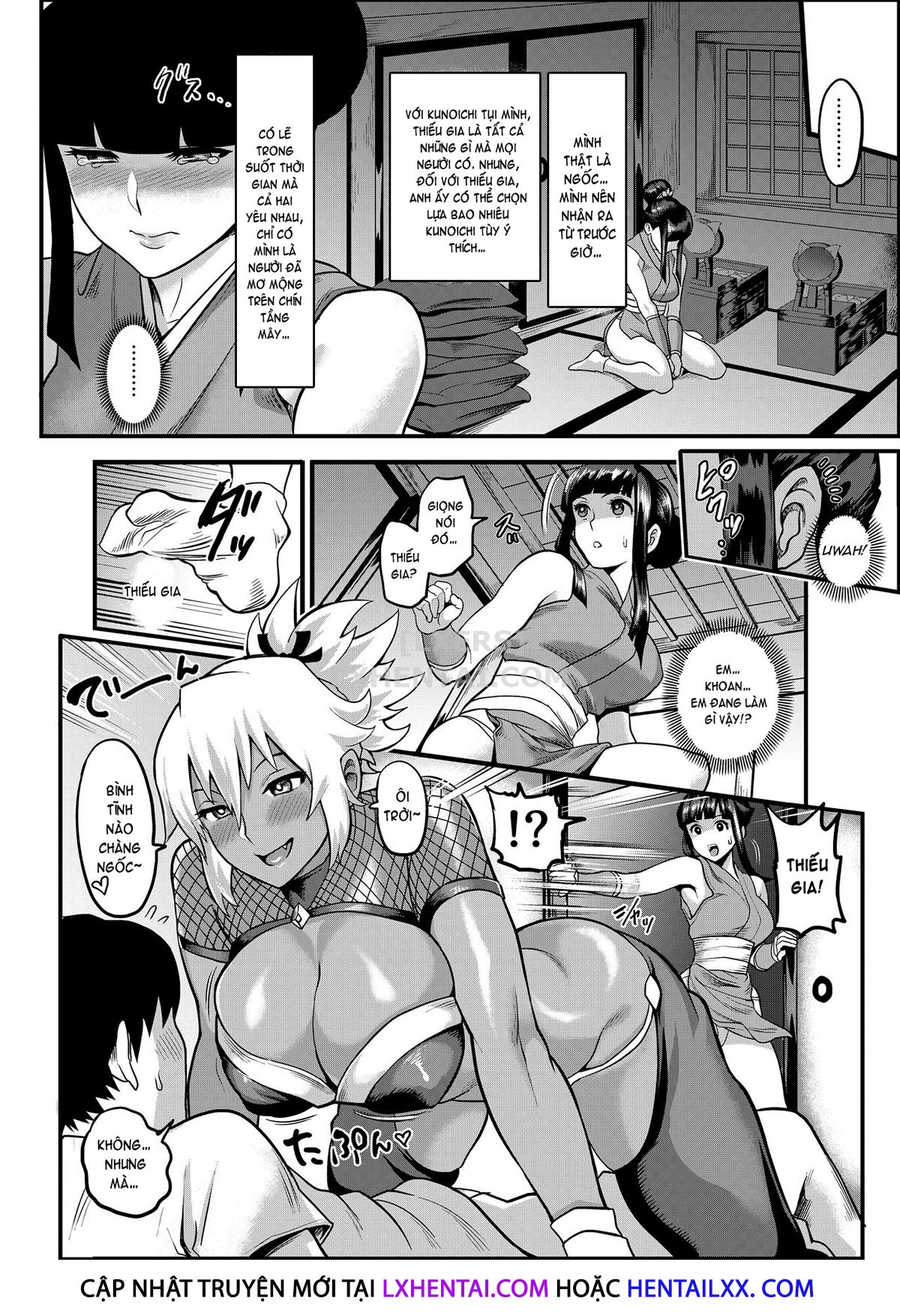 Đọc truyện hentai Oideyo! Kunoichi no Sato - Chap 4