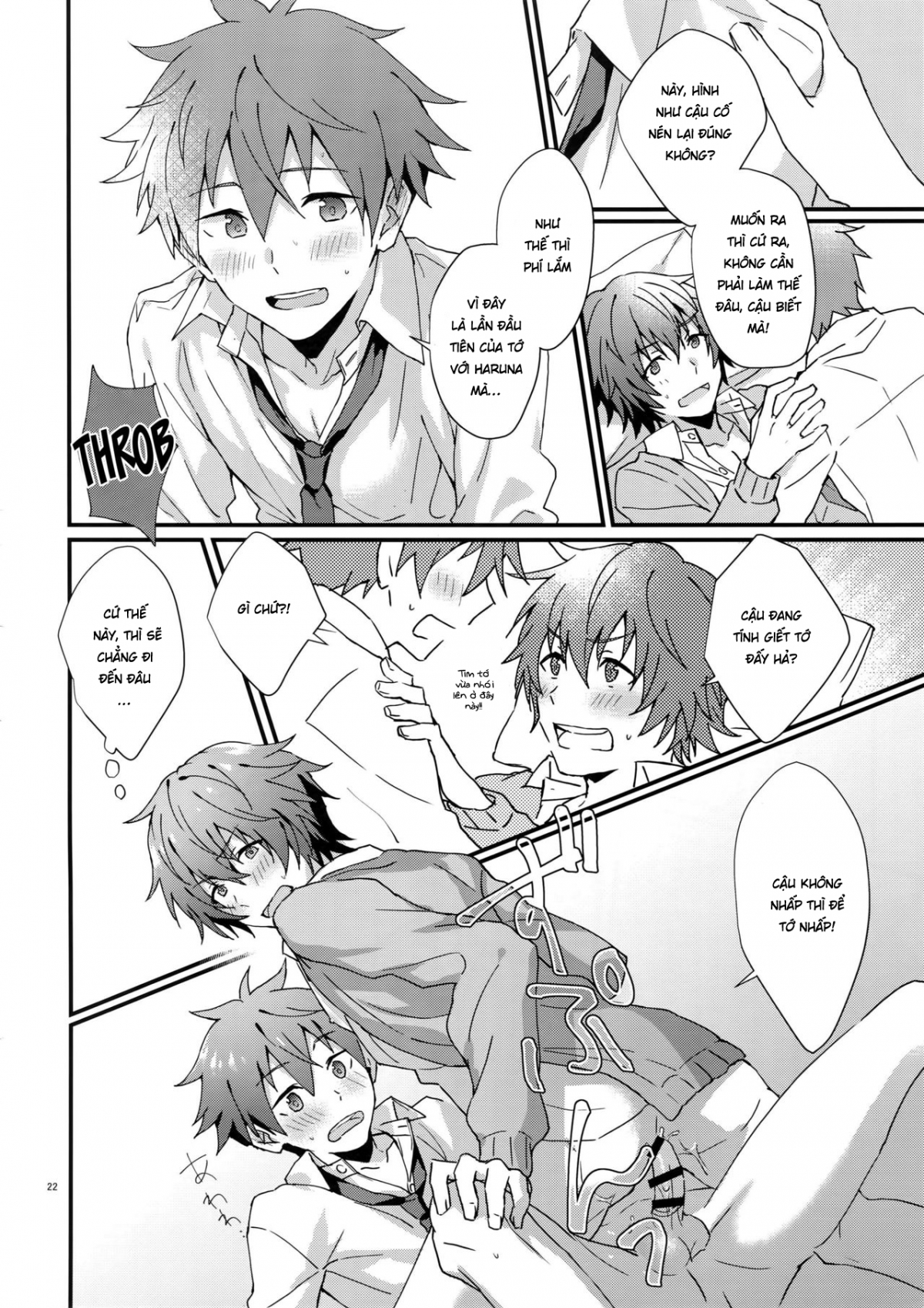 Đọc truyện hentai [Yaoi] Thoát kiếp trai tân! - Oneshot