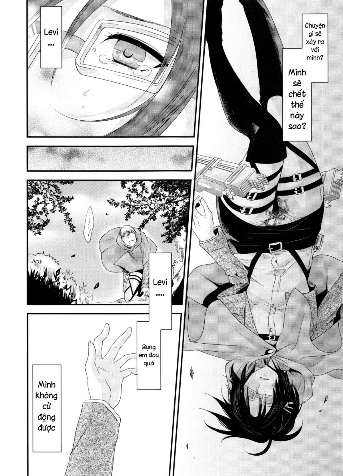 Đọc truyện hentai Kiss me once again (Shingeki no Kyojin) - Chap 4
