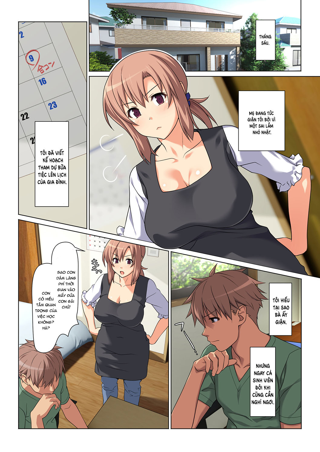 Đọc truyện hentai Điều kiện để được mây mưa với mẹ - Chap 1