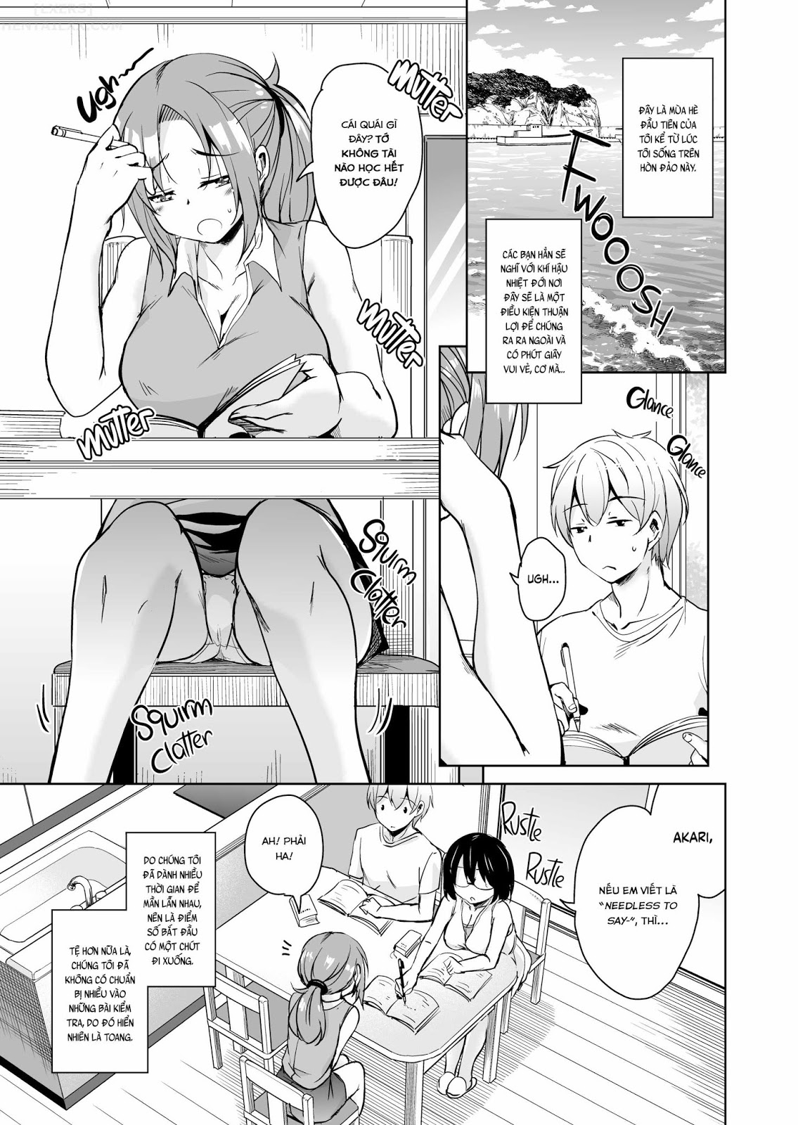Đọc truyện hentai Tropical Island Maniacs: My Host Family is so Lewd! - Chap 5