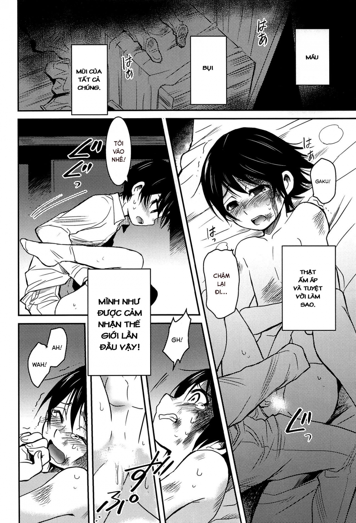Đọc truyện hentai Shinshoku (Boku Dake ga Inai Machi) - Oneshot