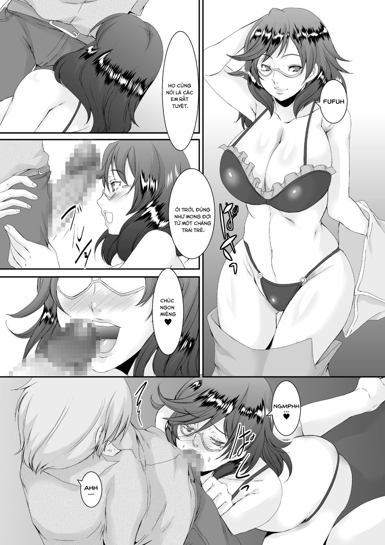 Đọc truyện hentai Oku-sama wa Moto Yariman - Chap 2