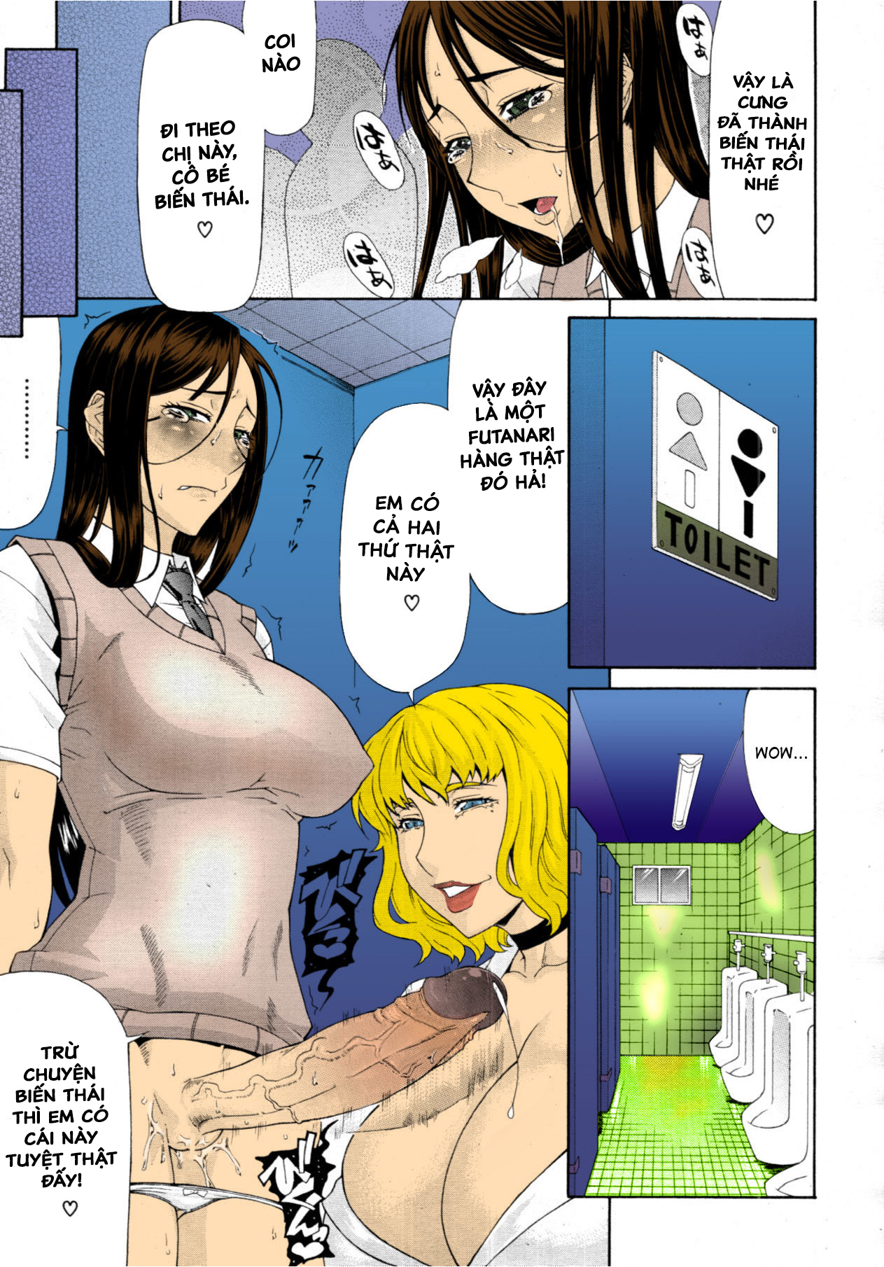 Đọc truyện hentai Chuyến Tàu Đông Người - Oneshotto!