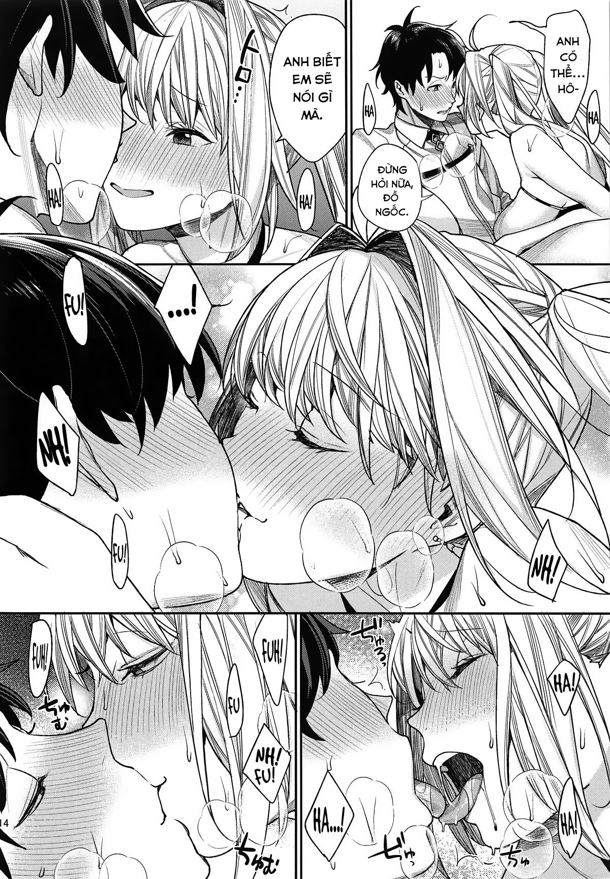 Đọc truyện hentai Nero wa Master ni Naderaretai! - Oneshot
