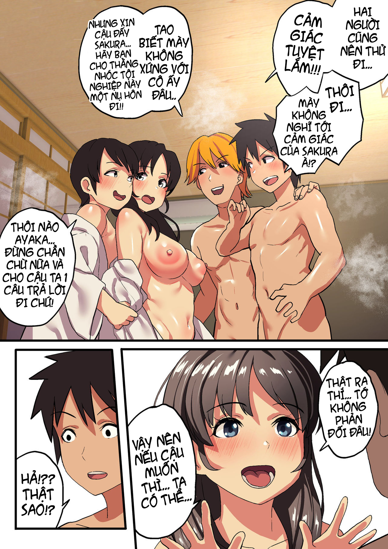 Đọc truyện hentai School Trip X King Game - Chap 1