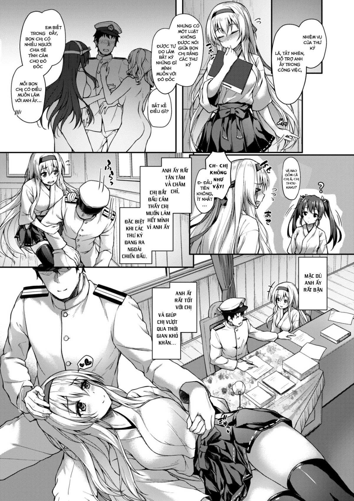Đọc truyện hentai Anata wo Omou Yoru no Tsuru (Kantai Collection) - Oneshot