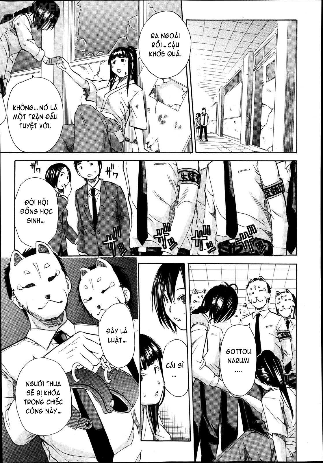 Đọc truyện hentai Gang Rape School - Chap 2