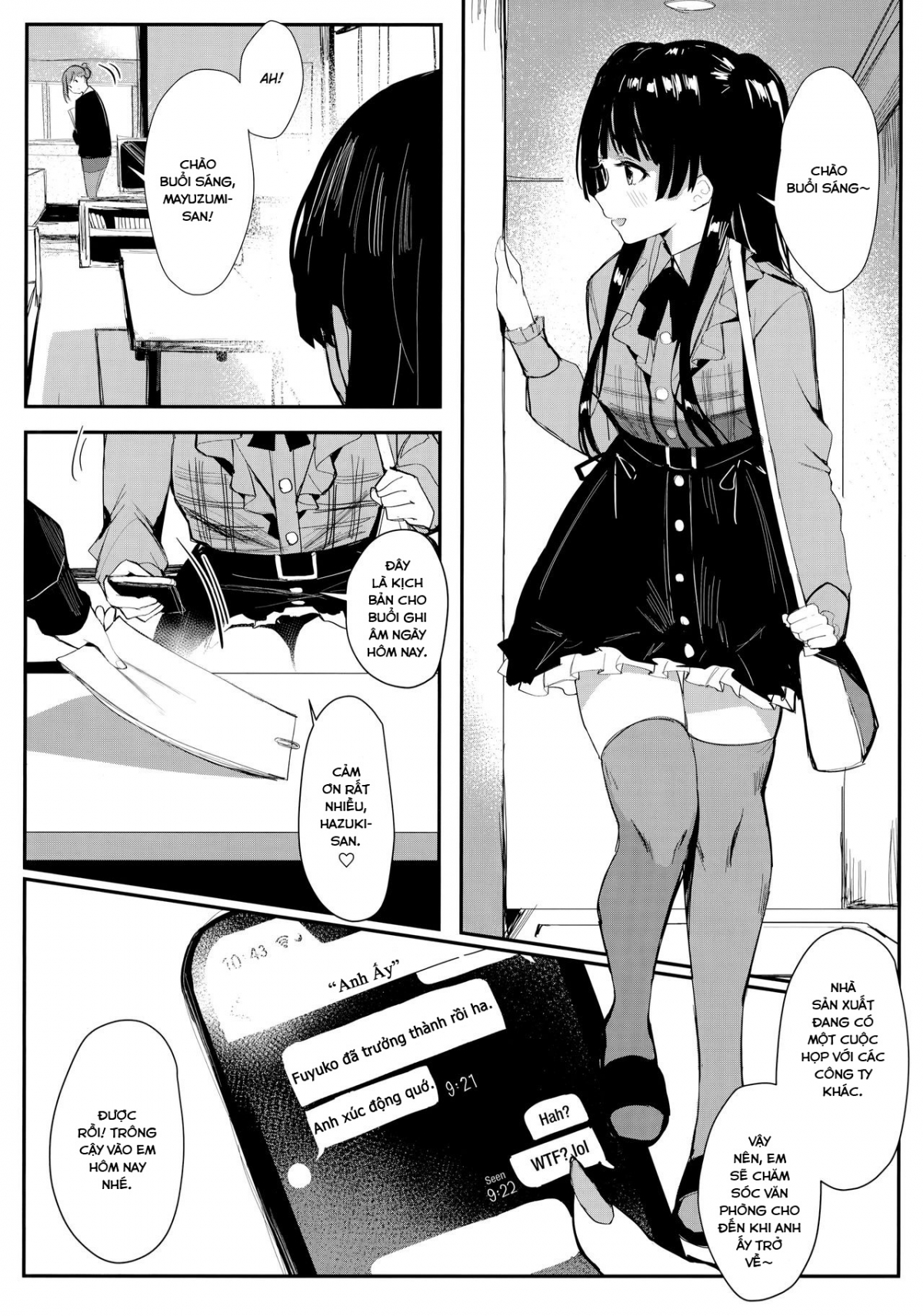 Đọc truyện hentai Yoake yori Fukai Ao de - Oneshot