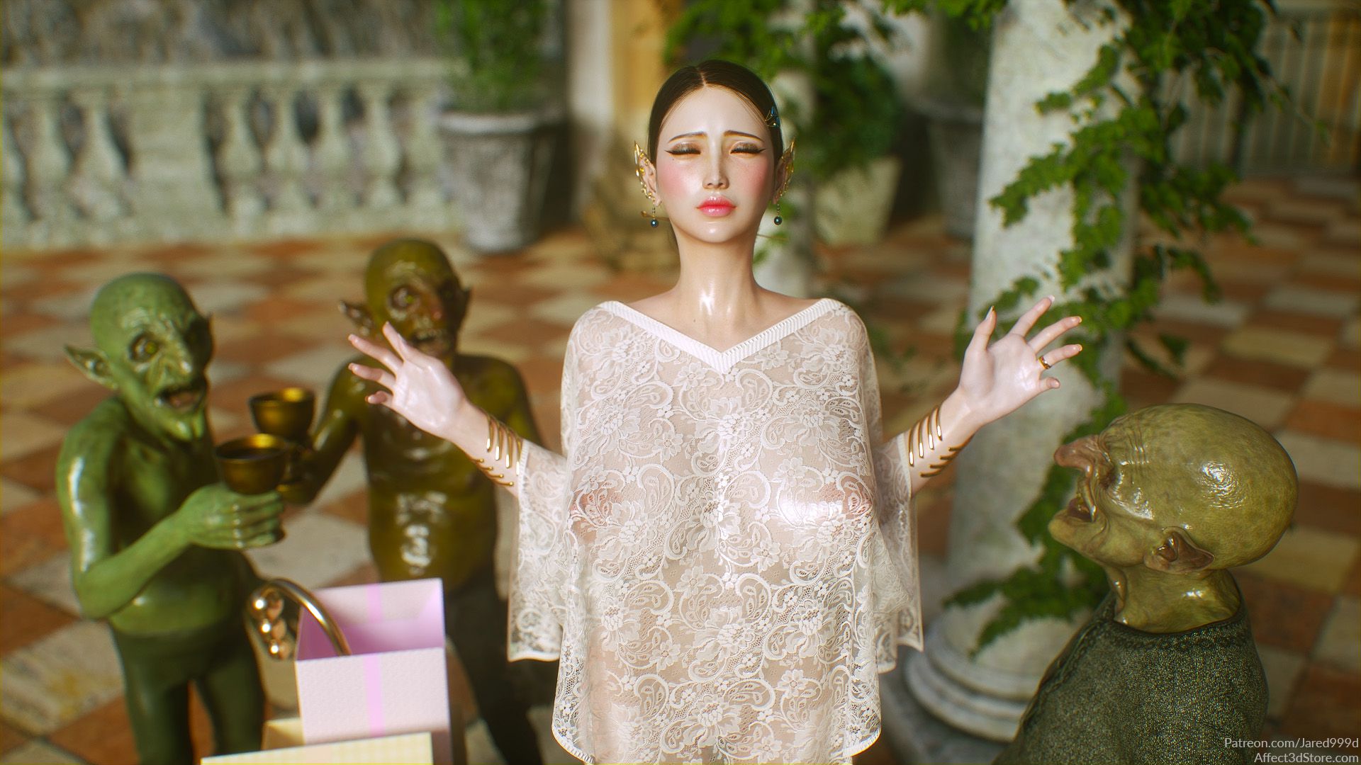 Đọc truyện hentai Elf Slave Chapter 5: Goblin Bride Main Set