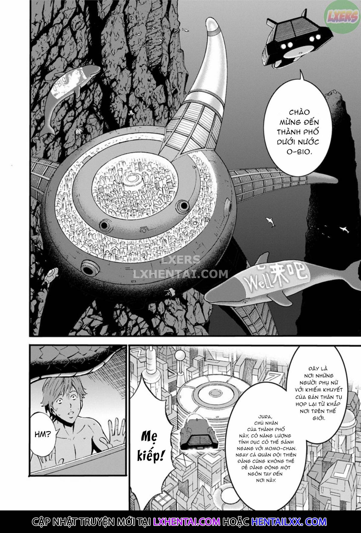 Đọc truyện hentai The Otaku In 2200 A.D - Chap 10