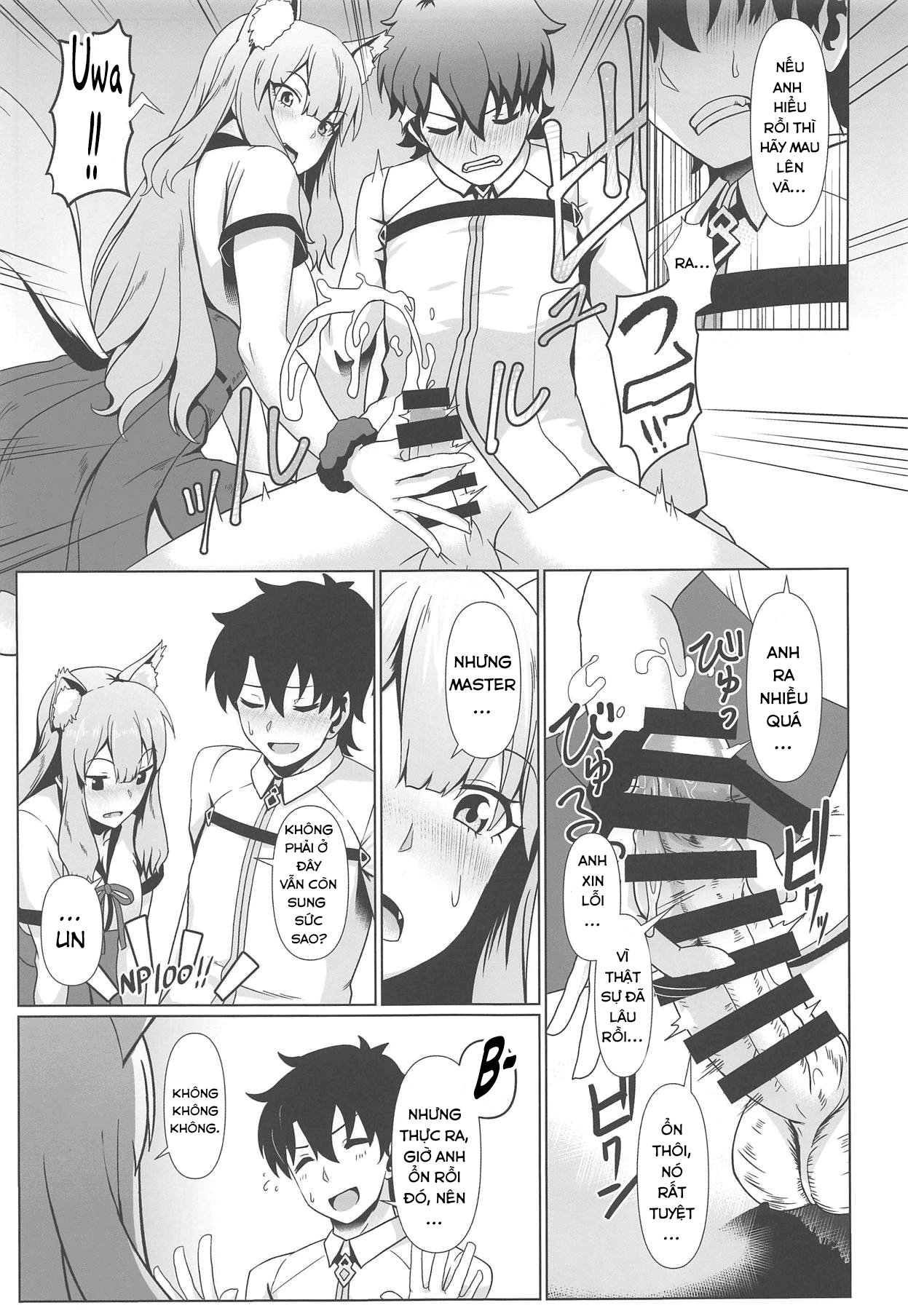 Đọc truyện hentai Hãy để em giải phóng mana giúp anh. - Oneshot