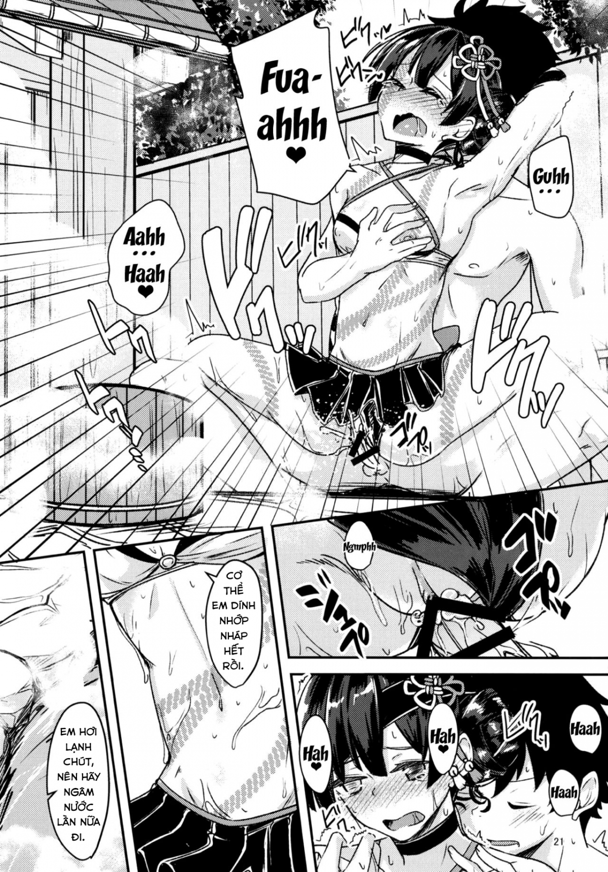 Đọc truyện hentai Paraiso Chii-chan to Yukemuri de Hawawa! - Oneshot