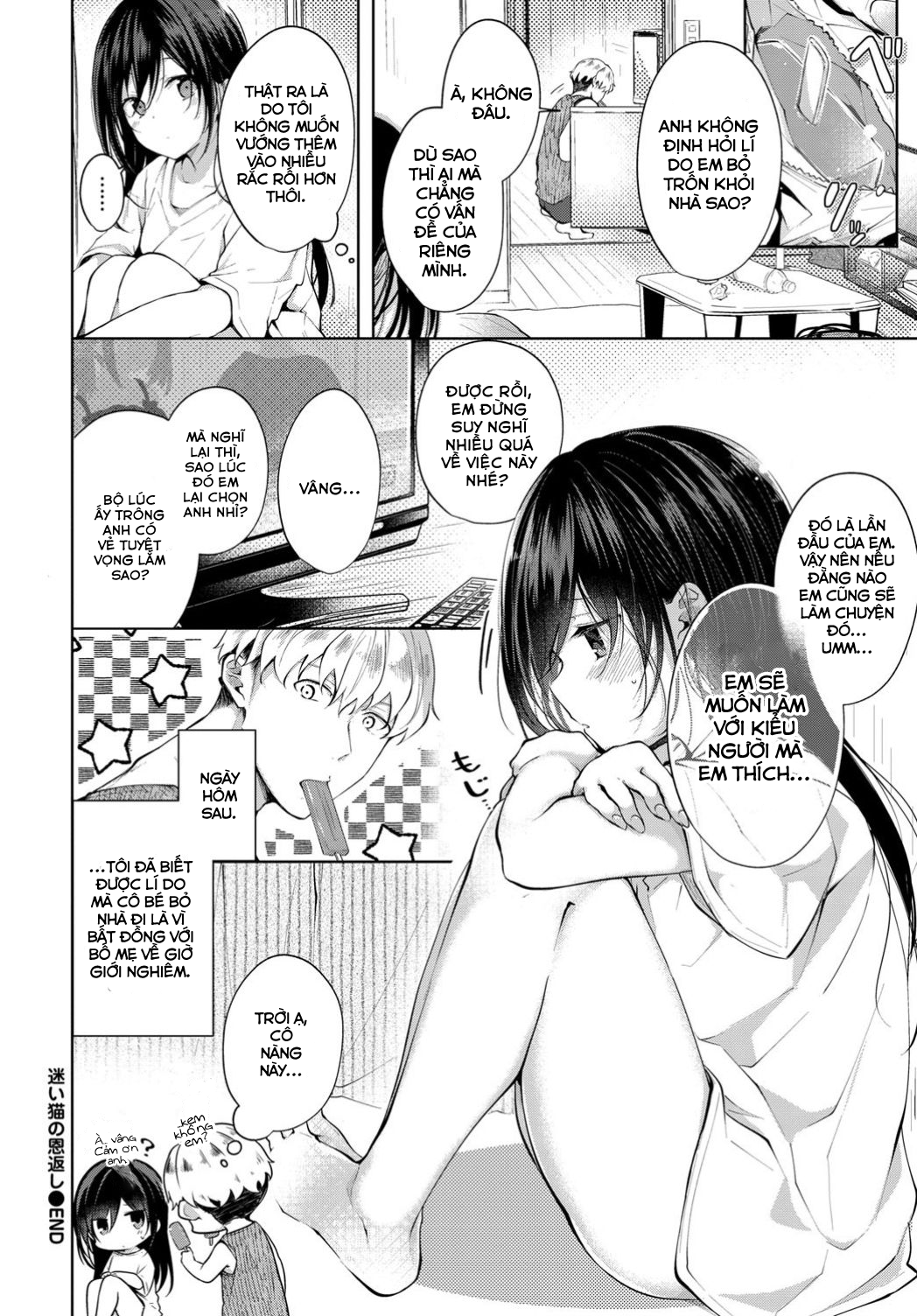 Đọc truyện hentai Sự Trả Ơn Của Nàng Mèo Bơ Vơ - Oneshot