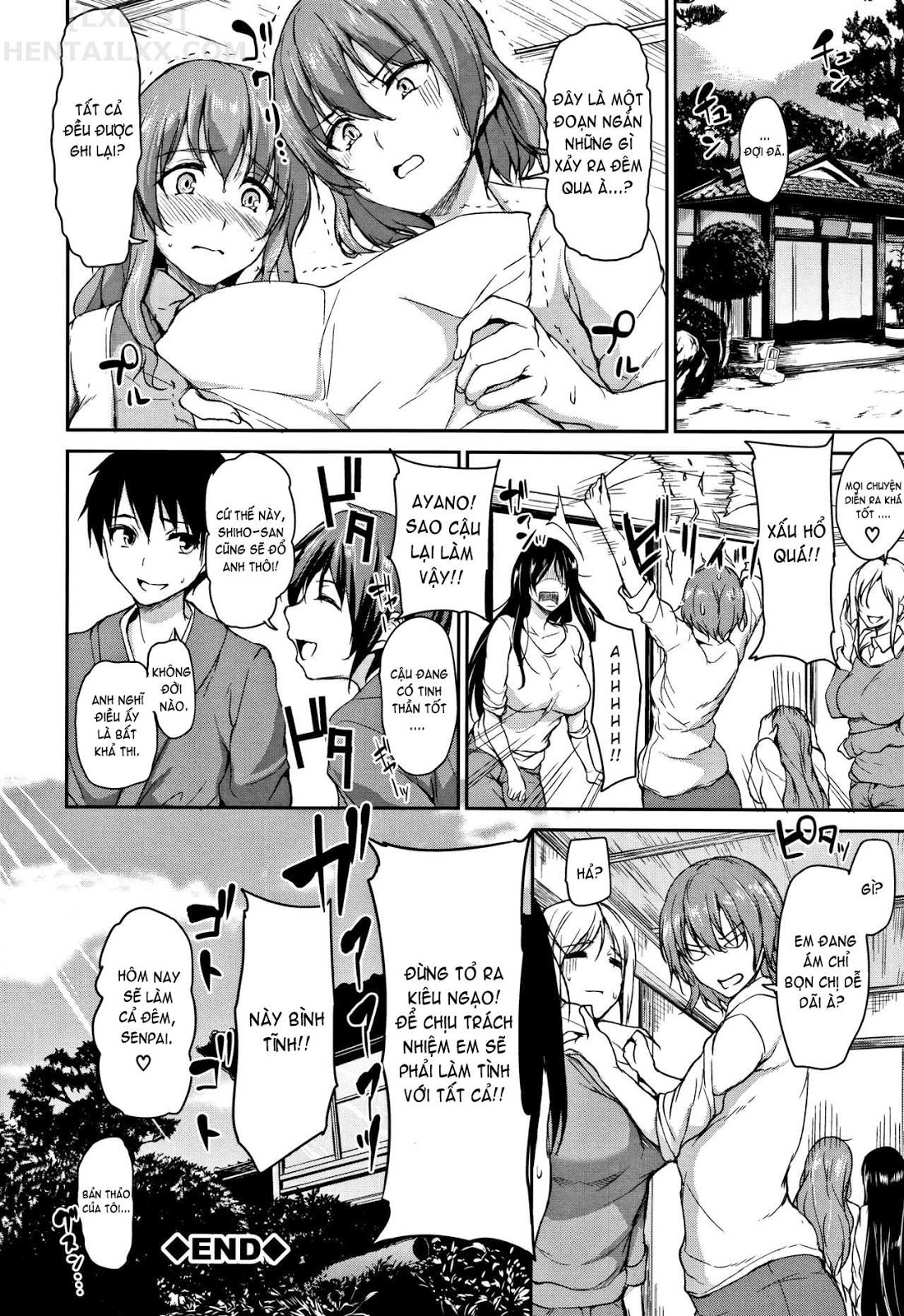 Đọc truyện hentai Yukemuri Harem Monogatari - Chap 3
