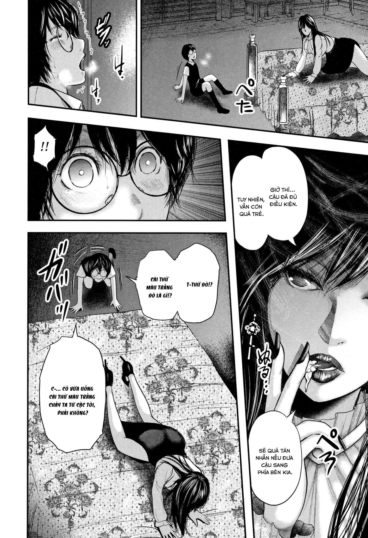 Đọc truyện hentai Sensei, mẹ thằng bạn và tôi - Chap 5