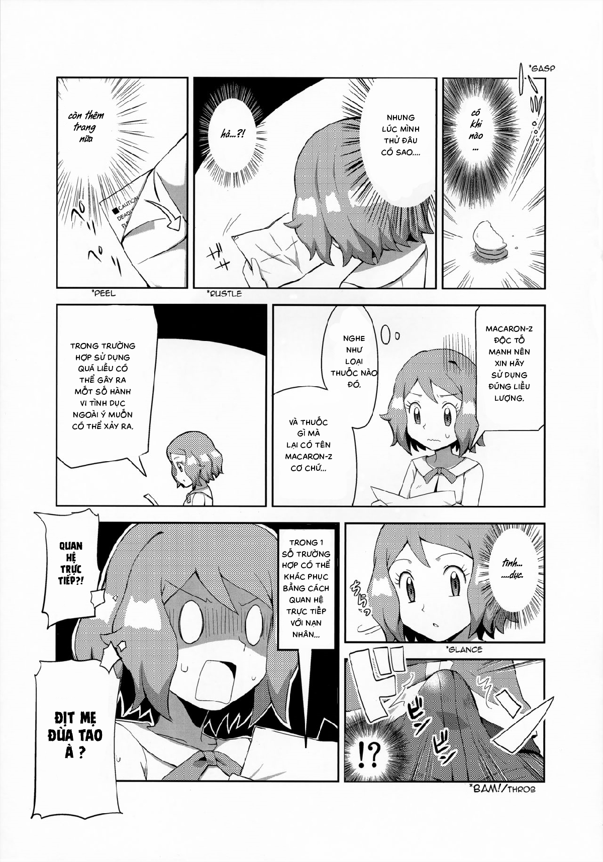 Đọc truyện hentai Macaron no Oaji wa! The Macaron's Taste ! - Oneshot