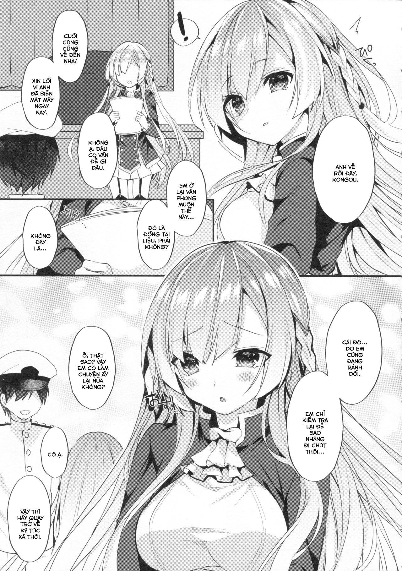 Đọc truyện hentai Kongou-nee-san ga Aishitekureru - Oneshot